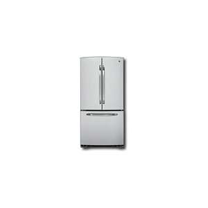    GE 222 Cu Ft French Door Refrigerator   CleanSteel: Appliances