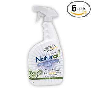 Naturall Multi Purpose Cleaner, Tropical, 32 ounces Bottles (Pack of 6 