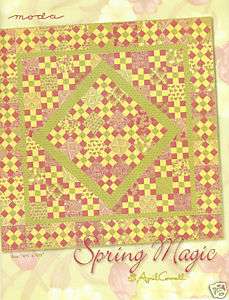 Spring Magic Quilt Kit by April Cornell for Moda  