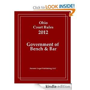 Ohio Court Rules 2012   Government of Bench & Bar Summit Legal 