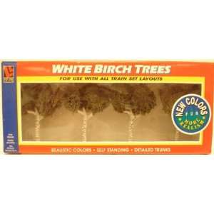  Life Like 1924 White Birch Trees Toys & Games