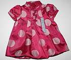 NWOT BABY GAP Bubble Pink Polka Dot Dress Girls Size 3 6 Months NEW