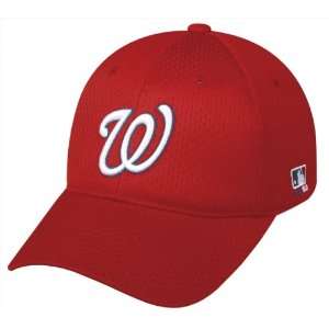   Sm/Med Washington NATIONALS Home RED Hat Cap Mesh: Everything Else
