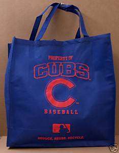 Chicago Cubs Large Gift Bag Reusable Shopping Tote Bag  