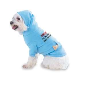 HAVING A BAD HAIR DAY Hooded (Hoody) T Shirt with pocket for your Dog 