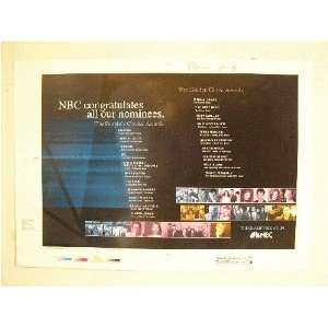  NBC Trade Ad Proof Friends Will & Grace and Everything 