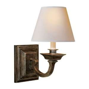   Company MS2012SN NP Studio 1 Light Sconces in Sheffield Nickel Home