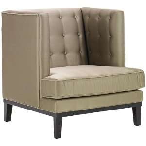    Noho Collection Champagne Satin Club Chair: Home Improvement