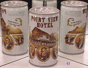 POINT VIEW HOTEL BEER CS CAN PITTSBURGH PENNSYLVANIA 51  