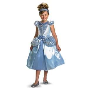   Deluxe Shimmer Disney Cinderella Costume Size Medium: Office Products