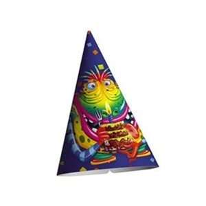  Monster Party Cone Hats (8): Toys & Games