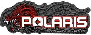 Polaris RZR decal Trailer Graphic Sticker.  Razor Decal. HPDEC 0005 
