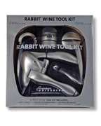 Rabbit 6 Piece Wine Corkscrew Tool Kit 