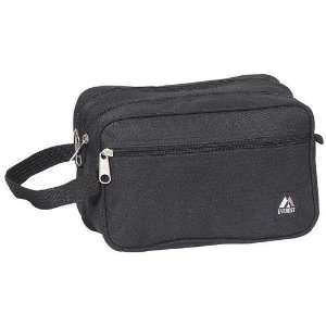  Everest 9.5 Dual Compartment Toiletry Bag in Black   578W 