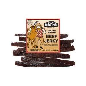 The Jerky Hut Golden Nugget Sweet and Tender Beef Jerky 1/4 Lb.