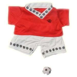  Red Soccer Outfit Teddy Bear Clothes Fit 14   18 Build A 