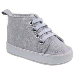   Carters Infant Boys Grey High Top Sneaker Shoes   Were $20   So cute
