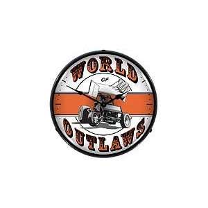  World of Outlaws Lighted Clock   Review