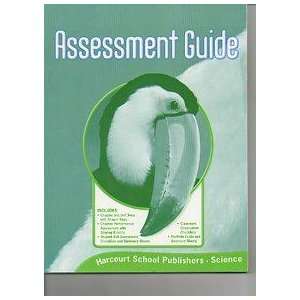   Harcourt Science Grade 3 Assessment Guide (9780153436291) Harcourt