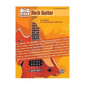  Alfred The Big Easy Book of Rock Guitar Tab Musical Instruments