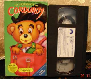   Adventures of Cordurory HOME Vhs video RARE OOP 097361640136  