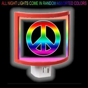  Rainbow Peace Sign Night Light: Everything Else