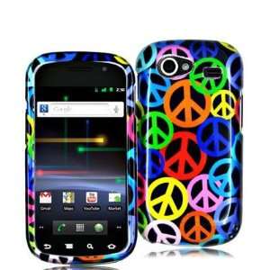 com Peace Sign Design Crystal Hard Skin Case Cover for Samsung Google 