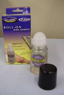 It Stays Roll On Body Adhesive 2 ounce bottle BellHorn  