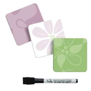 Quartet ReWritables Dry Erase Magnet Boards with Dry Erase Marker with 