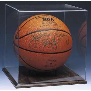  Wood Finish Basketball Display Case
