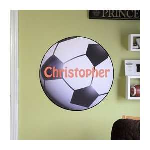  Soccer Personalized Wall Decal   Free Shipping: Home 