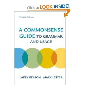   to Grammar and Usage (9780312436575) Larry Beason, Mark Lester Books