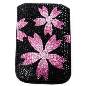  Crystal Leather Case for iPhone 4/4S Case 008 Cell Phones 