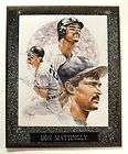 Autographed Baseball Legends Prints Michael Petronella  