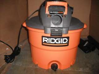 RIDGID 5.0HP 12 GALLON WET/DRY SHOP VAC WD1280  