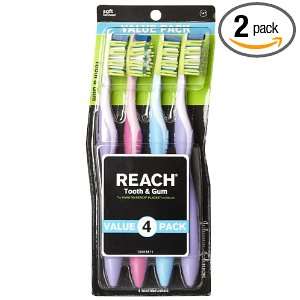   Gum toothbrush soft 4 Count Value Pack, (Pack of 2) Health & Personal