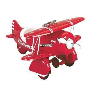  Airflow Red Baron Pedal Plane Toys & Games