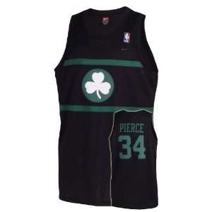  Nike Boston Celtics #34 Paul Pierce Black REWIND Swingman 