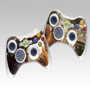   Skin Decorative Decal for XBOX 360 Controller (2pcs in 1) Video Games