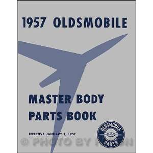    1949 1957 Oldsmobile Body Parts Book Reprint Oldsmobile Books