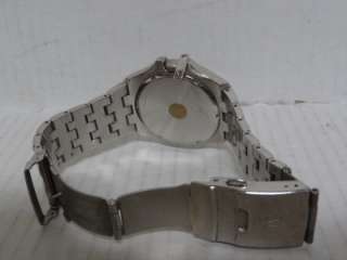   98B111 Marine Star Stainless Steel Bracelet Blue Dial Watch  