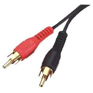  Arista 18 1320 6 Foot RCA Audio Cable w/ Gold Plated Plugs 
