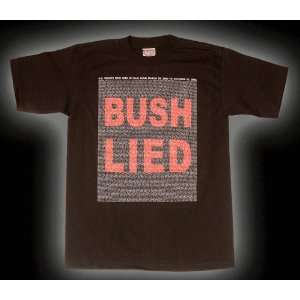 Bush Lied They Died anti war T shirt Listing Names of 4058 U.S. Troops 