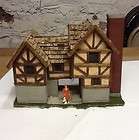 Highly Unique French O Scale Model Cottage One Of A Kind