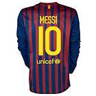 NIKE BARCELONA MESSI L/S HOME JERSEY 2011/12 2X LARGE.