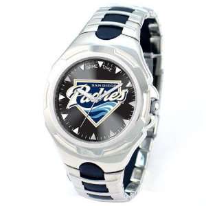 San Diego Padres MLB Mens Silver  Victory Sports Watch