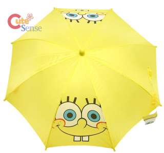 Nick Jr.SpongeBob Face Kids Umbrella w/Figure Handle  
