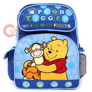 Winnie Pooh & Tigger Large School Backpack/Bag DISNEY  