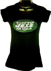 New York JETS Bling Womens Tee Shirt ALL SIZES/COLORS  