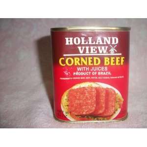   DOZEN HOLLAND VIEW CORNED BEEF WITH JUICES 12 OZ. 